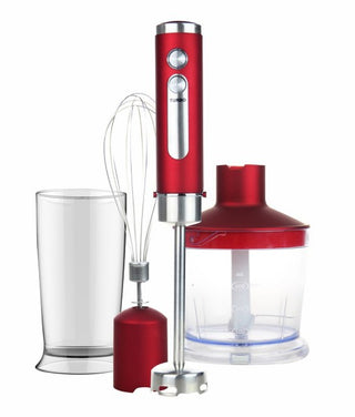 Sunbeam Hand Blender Set-Red SHBS-300