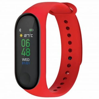 Volkano Active Tech Core series Fitness Bracelet with HRM - Red VK-5065-RD