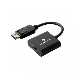 Volkano Port series DisplayPort to 4K HDMI converter 10cm -  black VK-20047-BK