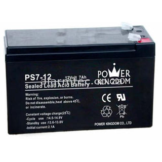 Battery 12V 7 a/h Alar SecBattery BTSCECMEC