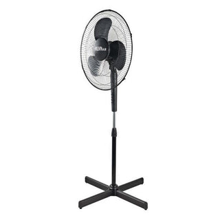 Alva Air 40cm Plastic Pedestal Fan Black (ACS200)