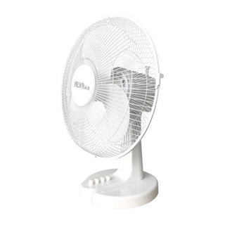 ALVA 30Cm Plastic Desk Fan (White) - ACS205