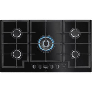 AEG 90cm GOG steppower with LED Hob HKB95450NB