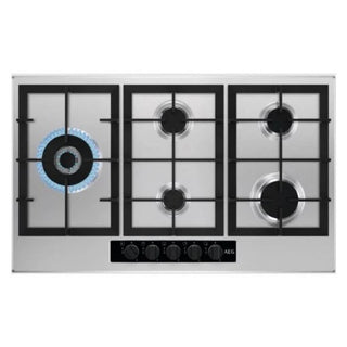 AEG 90cm Gas Hob 5 Burner  HGB95520YM