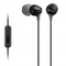 Sony InEar Earphone with Mic for iPhone - Android - Blackberry -  MDR-EX15AP (Black)