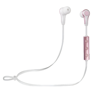 Amplify Blues Bluetooth Earphones - White/Rose Gold  AM-1106-WTRGD