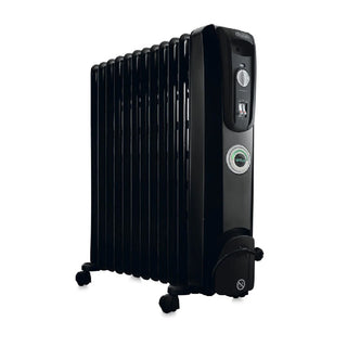 Delonghi 12 Fin Oil Heater - Black    KH771225CB