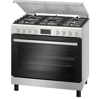 Bosch Serie 6 90cm Stainless Steel Full Gas Cooker – HGW3FSY50Z