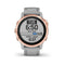 Garmin fēnix 6S – Pro and Sapphire edition Sapphire – Rose Gold-tone with Powder Gray Band - 010-02159-22