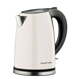 Russell Hobbs 1.7L Kettle Stainless Steel RHCK08B - Matt Black, Metallic Red, Cream