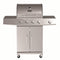 Alva - Kalahari 4 Burner Gas BBQ with Side Burner