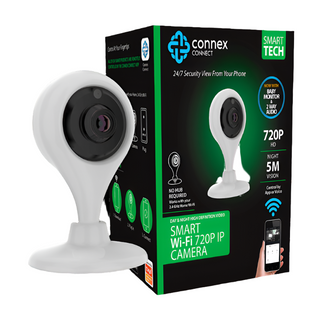 Connex Connect Smart WiFi 720P IP Camera Indoor CC-C2003