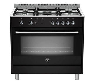 La Germania 90cm Rustica Gas Hob & Gas Oven / Gas Grill - Black RUS95C81DNE