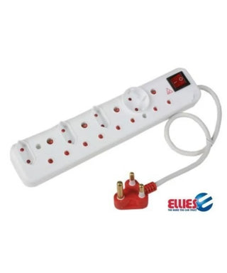 8 WAY MULTIPLUG WITH SURGE PROTECTION