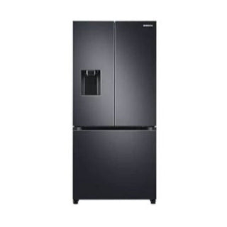 Samsung 470L Net Frost Free French Door Fridge - Gentle Black RF49A5202B1