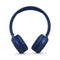 JBL T500BT Wireless On-Ear Headphones - Blue