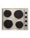 Univa 4 Plate Solid Hob Stainless Steel U156SS