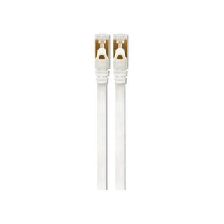 VolkanoX Giga series Cat 7 Ethernet cable 1meter - white, gold tips VK-20063-WT