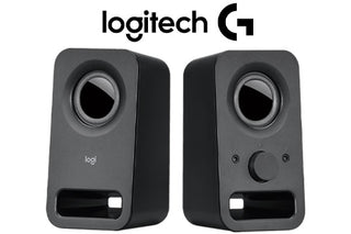 Logitech Multimedia Speakers Z150 with Stereo Sound for Multiple Devices, Black