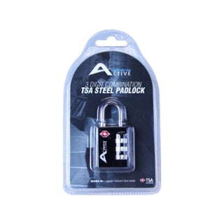 Volkano Active Safe Series TSA Lock (Black) VA-1009-BK