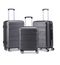 Pierre Cardin Gaspar Luggage Spinner 3 Piece Set CHARCOAL PCU02016CHCH-A0