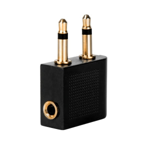 Volkano Aero Series Aux Stereo Adapter - Black VK-1090-BK