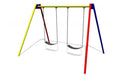 2 Tyre A-Frame Swing with Chains