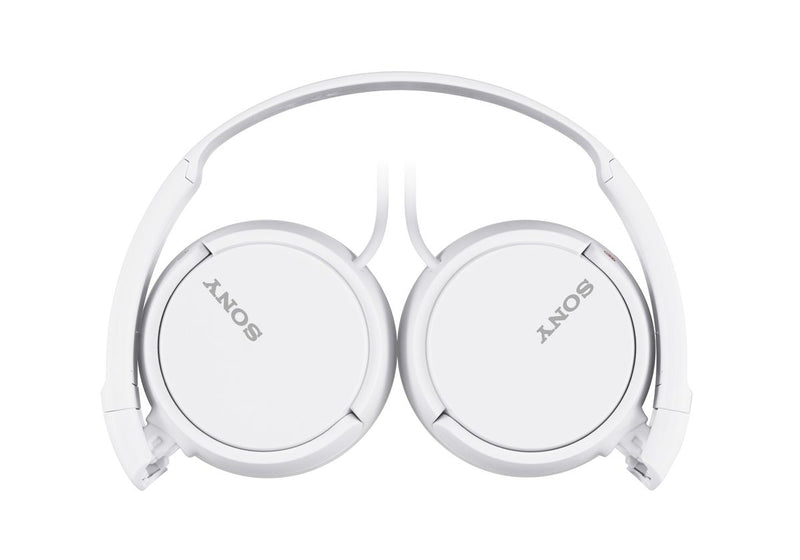 Sony Headphones Earphone Foldable MDR-ZX110 -White