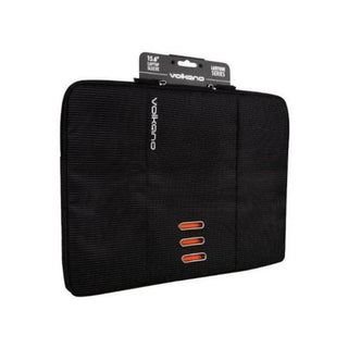 Volkano Latitude Laptop Sleeve 15.6" - Black/Orange VK-7058-BKOR