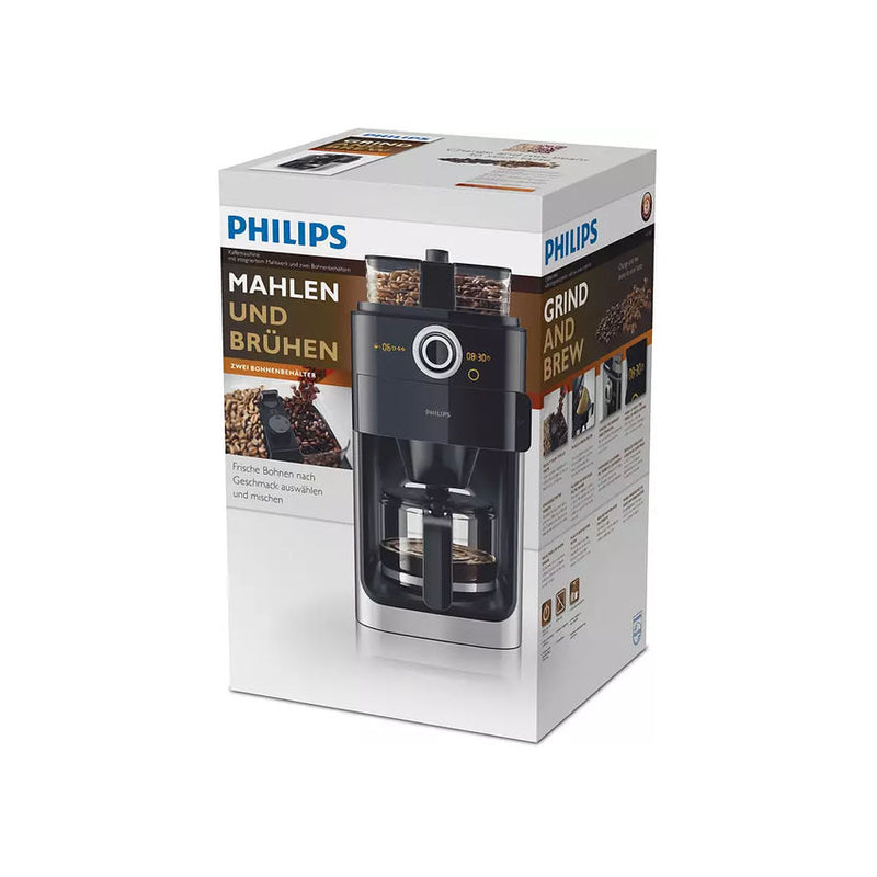Philips Coffeemaker Grind & Brew Black HD7762/00