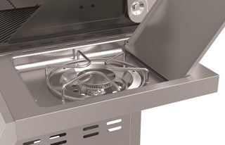 Alva - Kalahari 4 Burner Gas BBQ with Side Burner GSS4B01