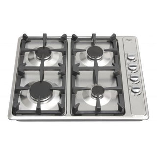 Univa 4 Burner Gas Hob Stainless Steel UGH004SS