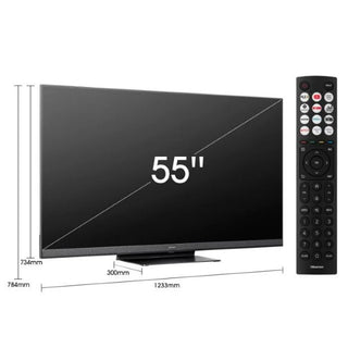 Hisense 139cm (55") U8H Mini-LED ULED 4K TV - 55U8H