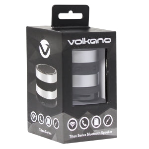 Volkano Titan Series Bluetooth speaker Black & Silver VB-706-SB