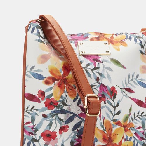 Pierre Cardin Aasha Floral Crossbody Bag | Orange – PCL05128FLOR-A0