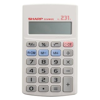 Sharp Pocket Calculator - EL231 LB