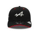 Alpine F1 Team Dash Black 9FIFTY Stretch Snapback Cap