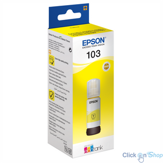 Epson 103 Ecotank Yellow Ink Bottle (65ml) C13T00S44A