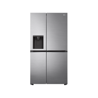 LG 611L Nett Side by Side Fridge with Non Plumbed Water & Ice - Platinum Silver 3