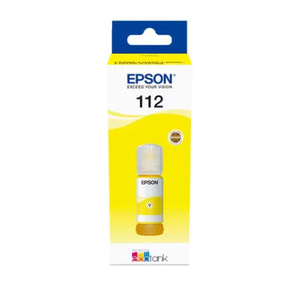 112 EcoTank Pigment Yellow ink bottle