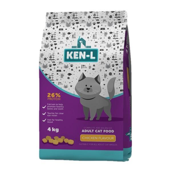 Ken-L Adult Chicken-Flavoured Cat Food - 4Kg - 4aPet