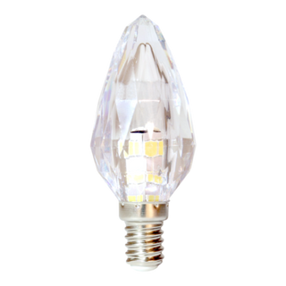 FLASH CRYSTAL CANDLE 3,5W E14 6500K XLED-CA-CRDD