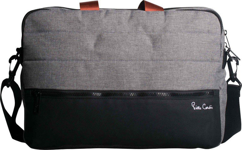 LLB00001GROR-00 - Pierre Cardin Nova Computer Slingbag - GREY ORANGE