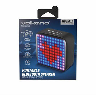 Volkano Pixel Series Bluetooth Speaker-VK-3457-BK