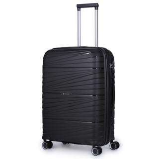 Pierre Cardin Montepellier Hard Case Black Polypropylene