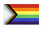 LGBTQ+ Progress Rainbow Flag