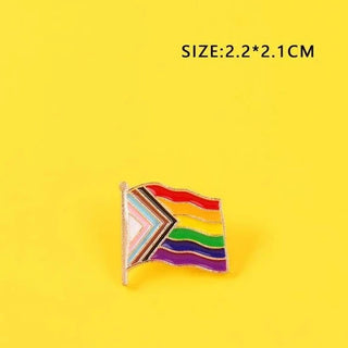 LGBT Progress Flag Pin