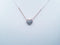Thomas Sabo - Sterling Silver Rose Gold Plated Heart With Crystals 42cm Chain With Pendant