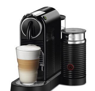 Nespresso citiz w/milk black bundle