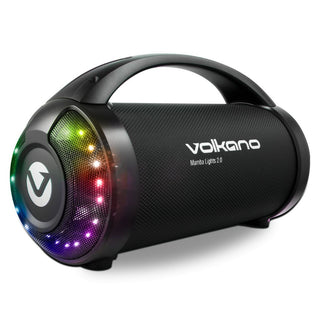 Volkano Mamba Lights 2.0 Series Bluetooth Speaker with RGB Light-VK-3204-BK